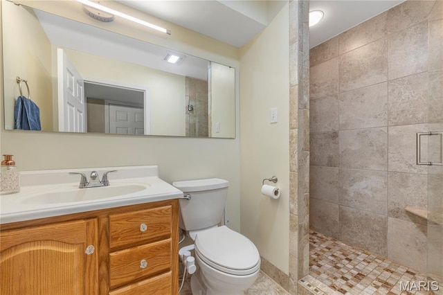 391 Carriage Trail Ct, Ofallon, MO 63368 - full bath featuring a tile shower and vanity