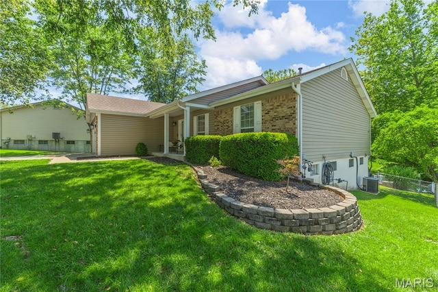 391 Carriage Trail Ct, Ofallon, MO 63368 - ranch-style house with a garage and brick siding