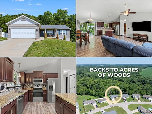 111 Rivers Edge Dr, Moscow Mills, MO 63362 - view of a document with multiple images