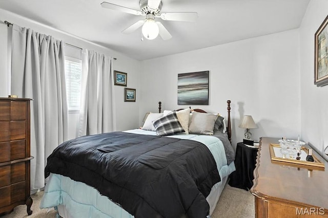 314 Weber Dr, Eureka, MO 63025 - bedroom with carpet flooring and a ceiling fan