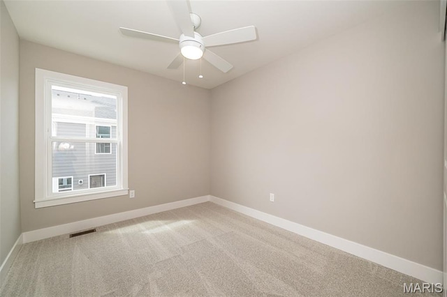 8915 E Gateway Hts Unit 94-803, Richmond Heights, MO 63144 - unfurnished room featuring carpet and a ceiling fan