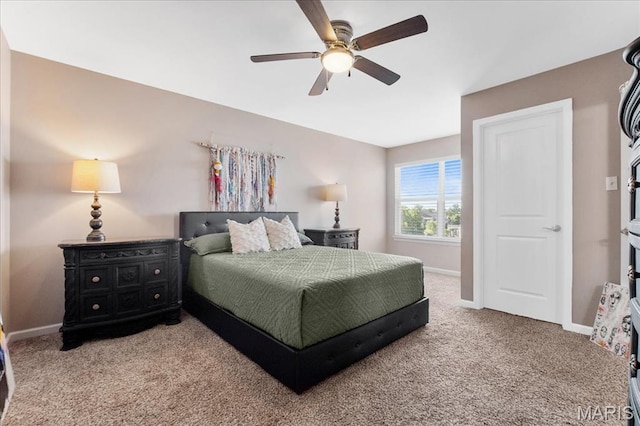 2385 Chemin Ave, Saint Charles, MO 63301 - bedroom featuring carpet and ceiling fan