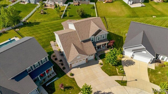 2385 Chemin Ave, Saint Charles, MO 63301 - aerial view of residential area
