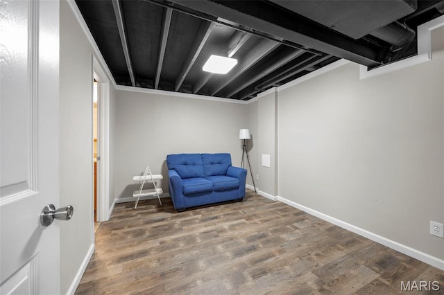 33 Kingspointe Dr, Saint Peters, MO 63376 - sitting room with wood finished floors