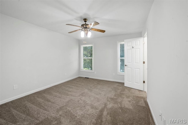 5265 Country Club Rd, Washington, MO 63090 - empty room with carpet and a ceiling fan
