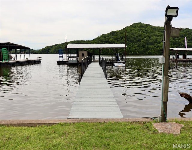 980 Laura Hufferd Rd, Roach, MO 65787 - dock area with a water view