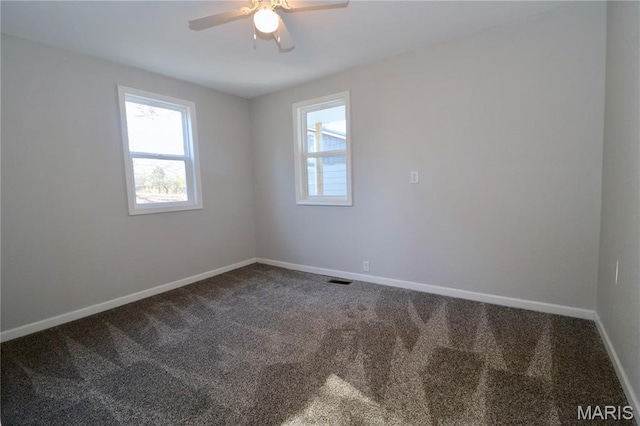 261 Buffalo Linn Creek Rd, Macks Creek, MO 65786 - unfurnished room featuring carpet and ceiling fan