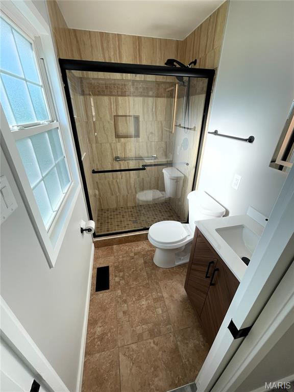 19 Saint David Dr, Saint Peters, MO 63376 - full bath with vanity and a stall shower