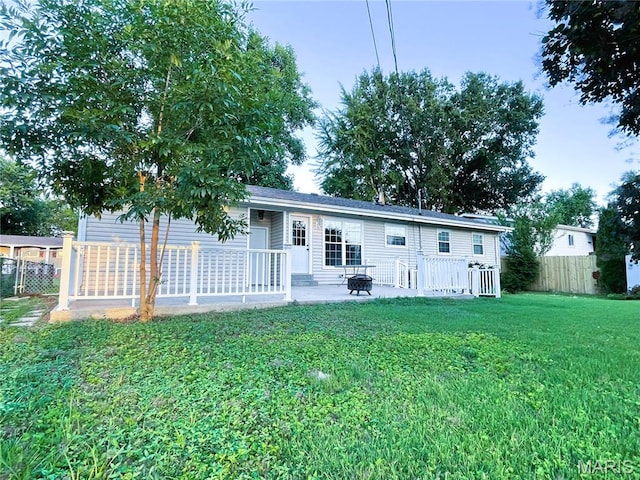 19 Saint David Dr, Saint Peters, MO 63376 - rear view of house featuring a patio area