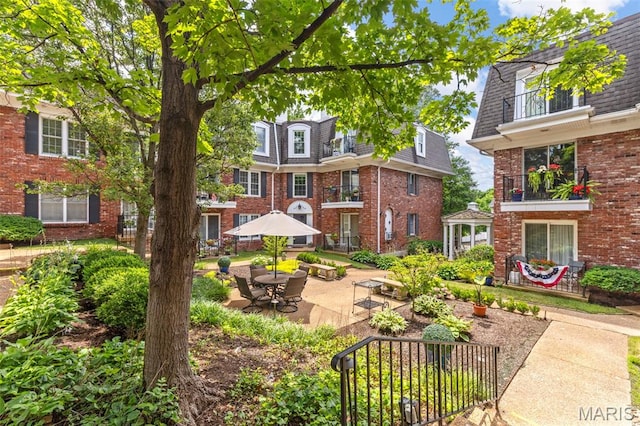 115 E Bodley Ave Unit A6, Kirkwood, MO 63122 - view of home's community with a patio
