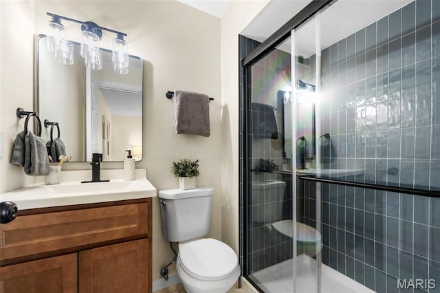 115 E Bodley Ave Unit A6, Kirkwood, MO 63122 - bathroom with vanity and a stall shower