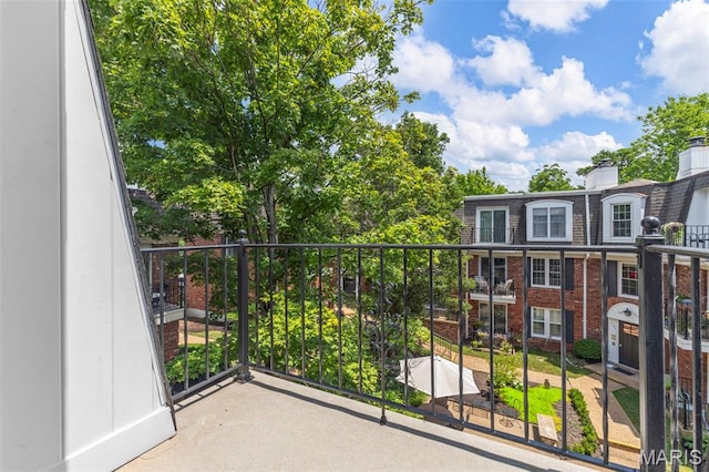 115 E Bodley Ave Unit A6, Kirkwood, MO 63122 - view of balcony