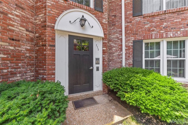 115 E Bodley Ave Unit A6, Kirkwood, MO 63122 - property entrance featuring brick siding