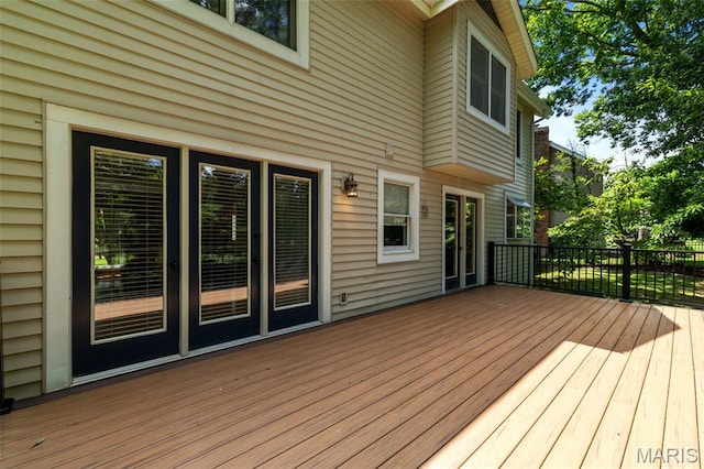 15495 Long Castle Forest Ct, Chesterfield, MO 63017 - view of deck
