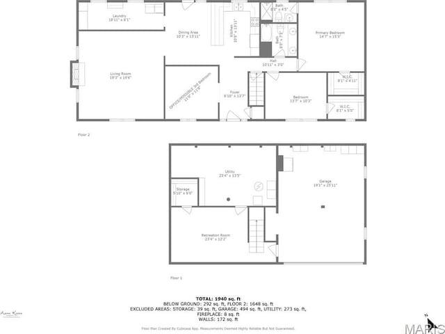 1745 Woodwind Dr, Imperial, MO 63052 - view of floor plan / room layout