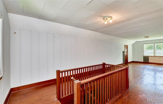 900 3rd St, Troy, MO 63379 - corridor featuring an upstairs landing and hardwood / wood-style floors
