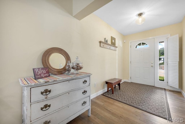 7 Mcclay Village Cir, Saint Peters, MO 63376 - entryway featuring wood finished floors