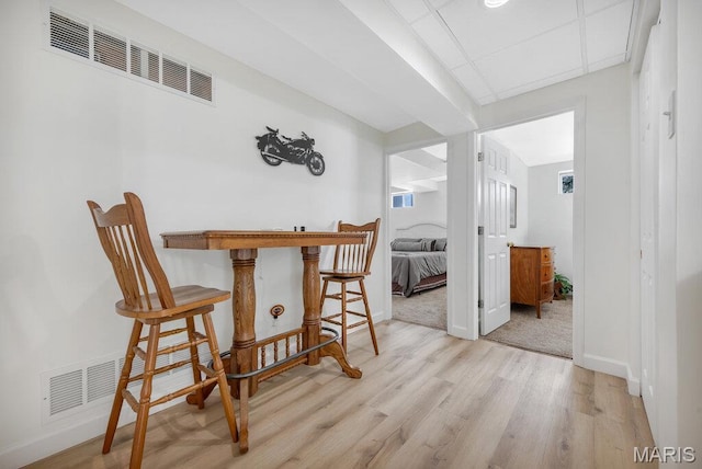 7 Mcclay Village Cir, Saint Peters, MO 63376 - dining space with wood finished floors and baseboards