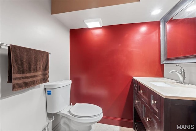 7248 Dorset Ave, University City, MO 63130 - bathroom with vanity and toilet