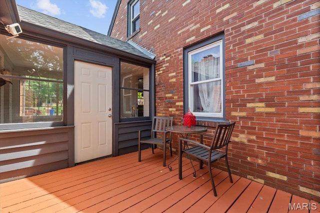 7248 Dorset Ave, University City, MO 63130 - view of wooden deck