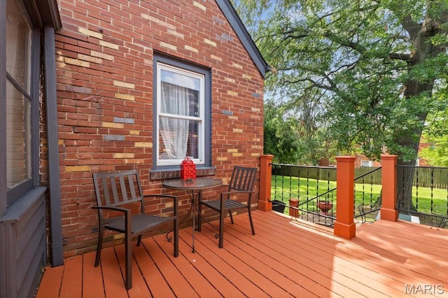 7248 Dorset Ave, University City, MO 63130 - view of deck