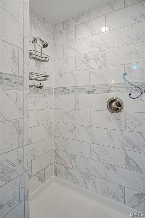6557 Marmaduke Ave, Saint Louis, MO 63139 - bathroom with tiled shower