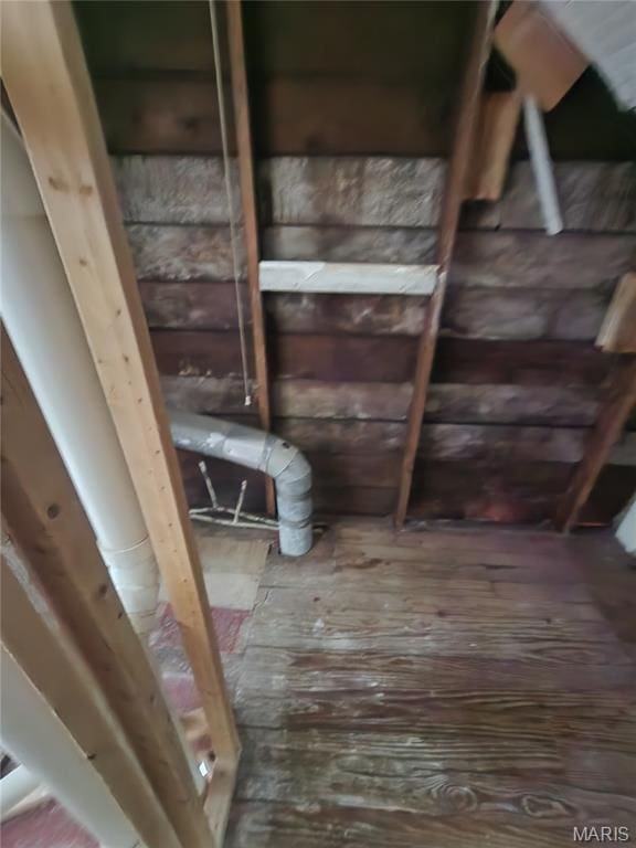 3309 Calvert Ave, Breckenridge Hills, MO 63114 - view of unfinished attic