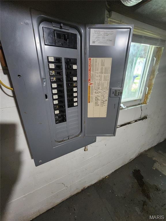 3309 Calvert Ave, Breckenridge Hills, MO 63114 - utilities with electric panel