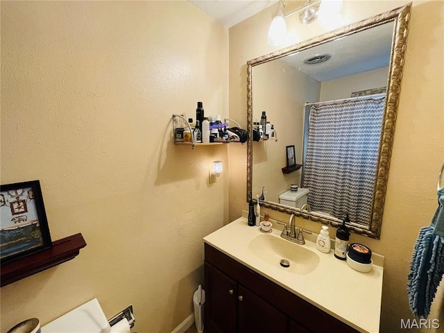 15315 Humbert Rd, Brighton, IL 62012 - bathroom with vanity and toilet