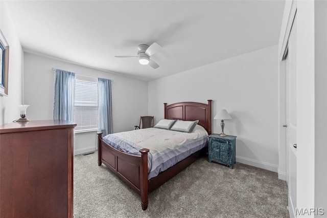 2393 Windswept Farms Dr, Eureka, MO 63025 - bedroom featuring light carpet and ceiling fan