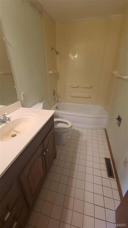 48 E N Ave, Ellsinore, MO 63937 - full bathroom featuring tile patterned flooring, vanity, and washtub / shower combination