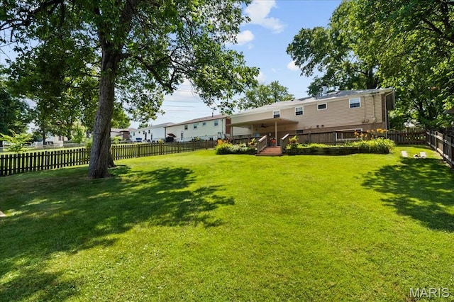 8822 Crest Oak Ln, Saint Louis, MO 63126 - view of fenced backyard