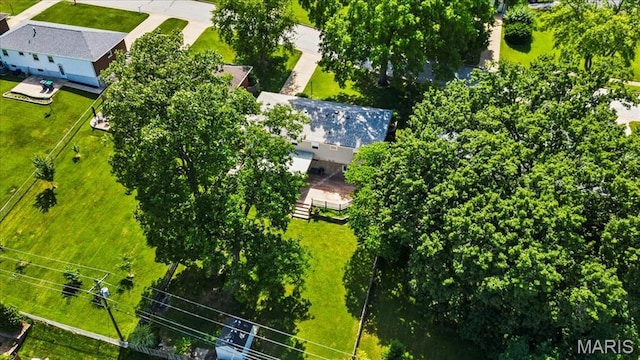 8822 Crest Oak Ln, Saint Louis, MO 63126 - aerial view of property and surrounding area