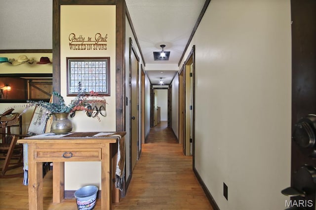 31337 Hudson Rd, Lebanon, MO 65536 - corridor with wood finished floors