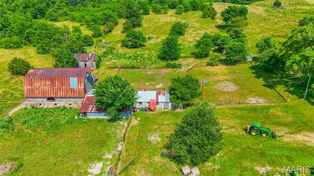 31337 Hudson Rd, Lebanon, MO 65536 - aerial view of property and surrounding area