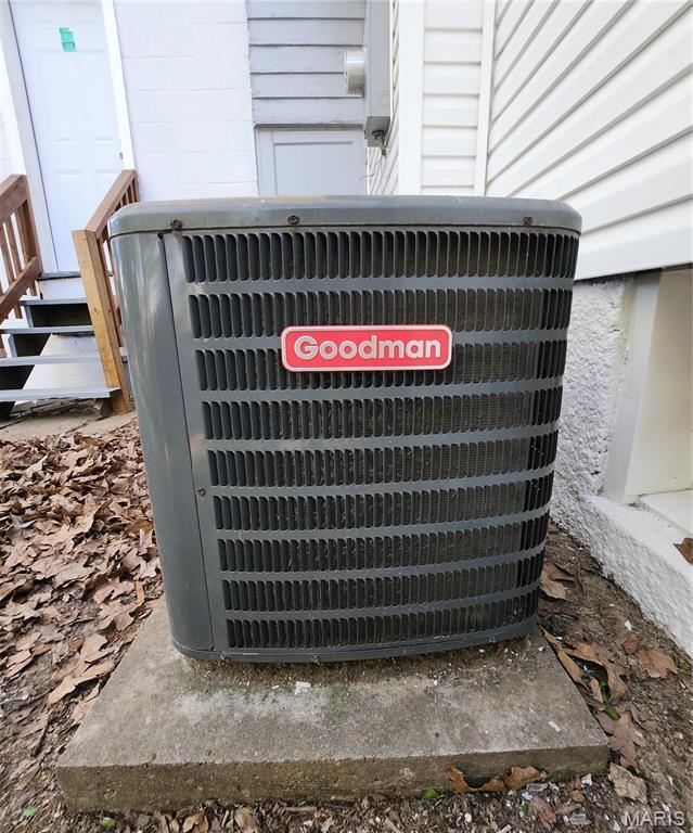 2020 S Brentwood Blvd, Saint Louis, MO 63144 - exterior view of a central air condition unit