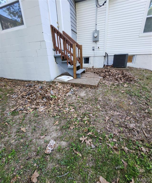 2020 S Brentwood Blvd, Saint Louis, MO 63144 - view of side of home featuring a cooling unit
