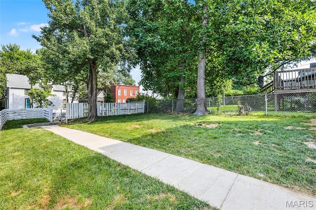 5123 Wicklow Pl, Saint Louis, MO 63111 - view of fenced yard