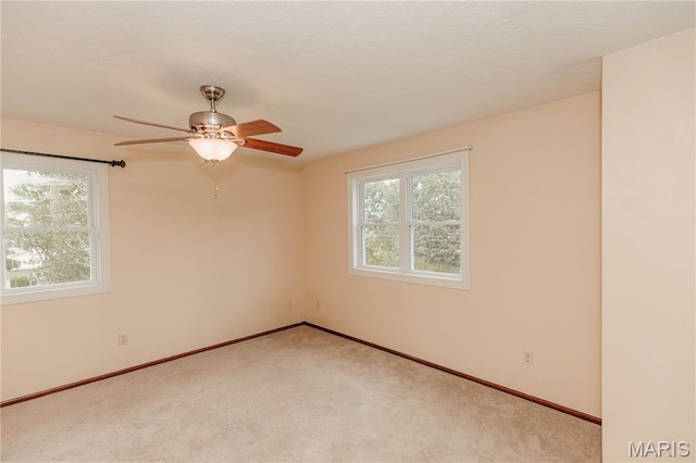 20055 Simmons Rd, Waynesville, MO 65583 - carpeted empty room with plenty of natural light and ceiling fan