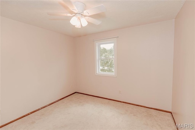20055 Simmons Rd, Waynesville, MO 65583 - spare room featuring light colored carpet and ceiling fan