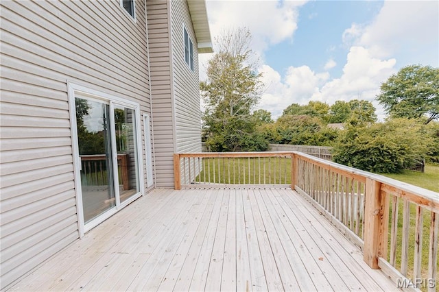 20055 Simmons Rd, Waynesville, MO 65583 - view of wooden deck
