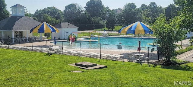 2154 Ingalls Cir Unit 1451C, Ofallon, MO 63368 - community pool with a patio