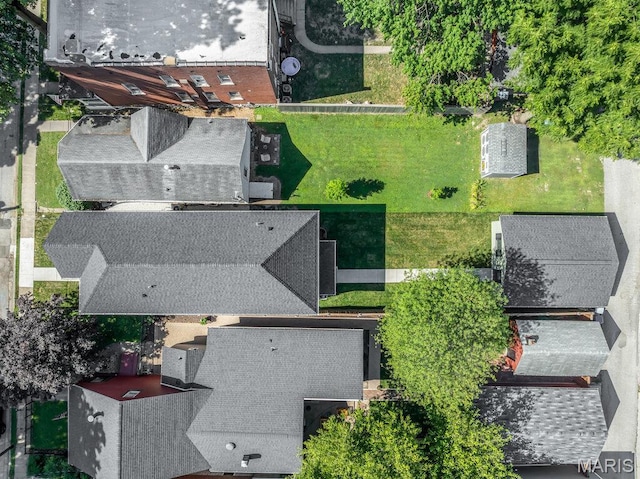 909 S 4th St, Saint Charles, MO 63301 - drone / aerial view
