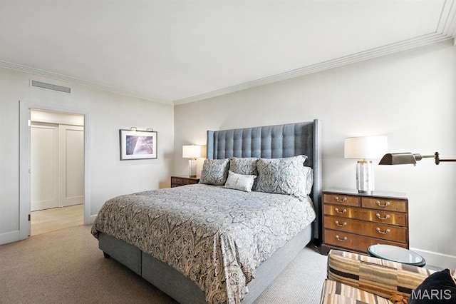 200 S Brentwood Blvd Unit 15C, Clayton, MO 63105 - carpeted bedroom featuring crown molding and baseboards