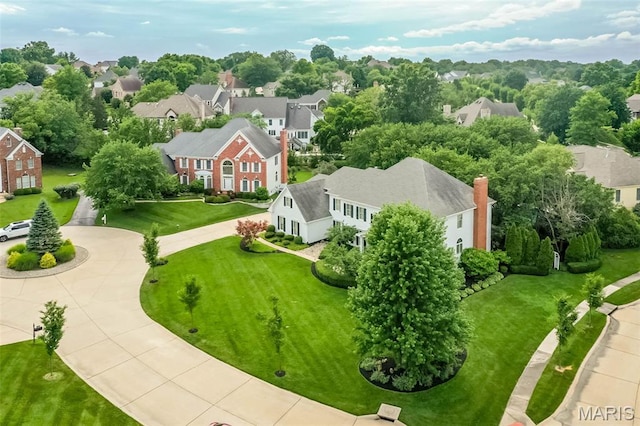 14703 Kulkarni Ct, Chesterfield, MO 63017 - aerial perspective of suburban area