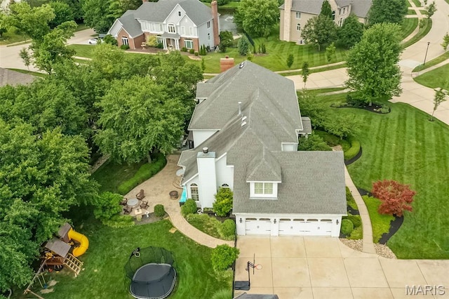 14703 Kulkarni Ct, Chesterfield, MO 63017 - view from above of property