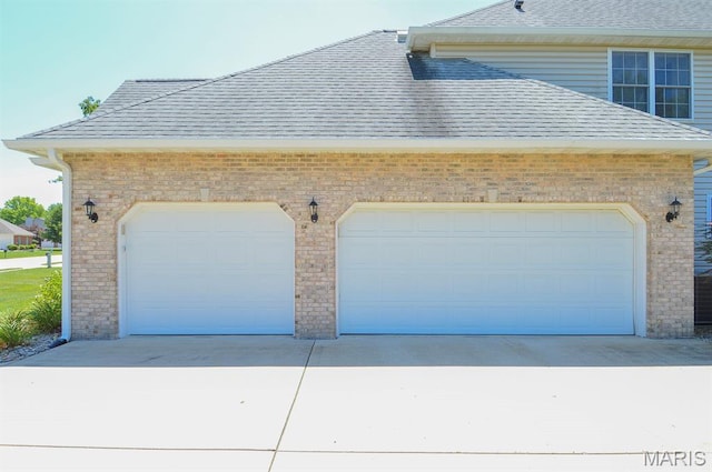 15 Fox Mill Dr, Maryville, IL 62062 - garage with concrete driveway