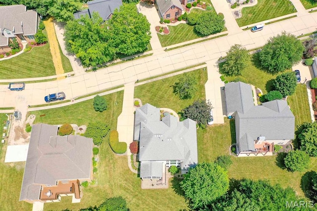15 Fox Mill Dr, Maryville, IL 62062 - aerial view of residential area