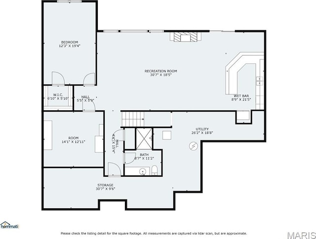 15 Fox Mill Dr, Maryville, IL 62062 - view of floor plan / room layout