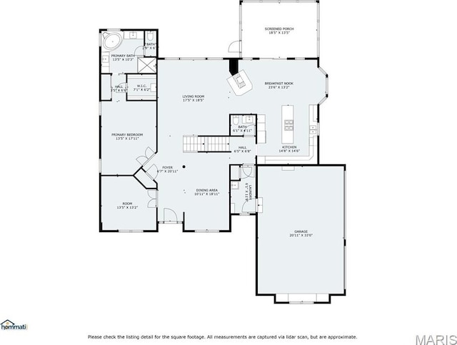 15 Fox Mill Dr, Maryville, IL 62062 - view of room layout